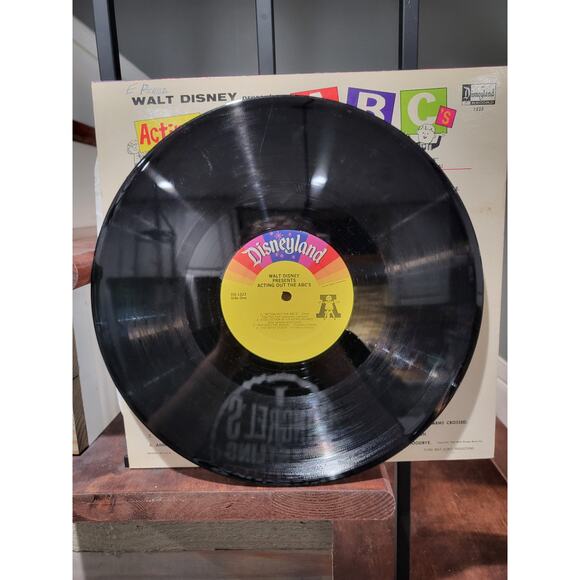Walt Disney Presents Acting Out The ABC's Disneyland Records 1964 #1223 LP - Picture 4 of 5
